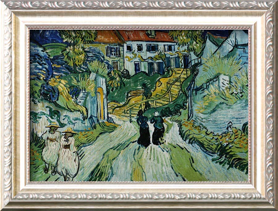 Stairway at Auvers - Van Gogh Painting On Canvas